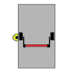 BARRA ANTIPANICO MODULAR SENCILLA Ref. A-7010